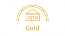Logo Auszeichnungsstatus Verbraucherschule Gold