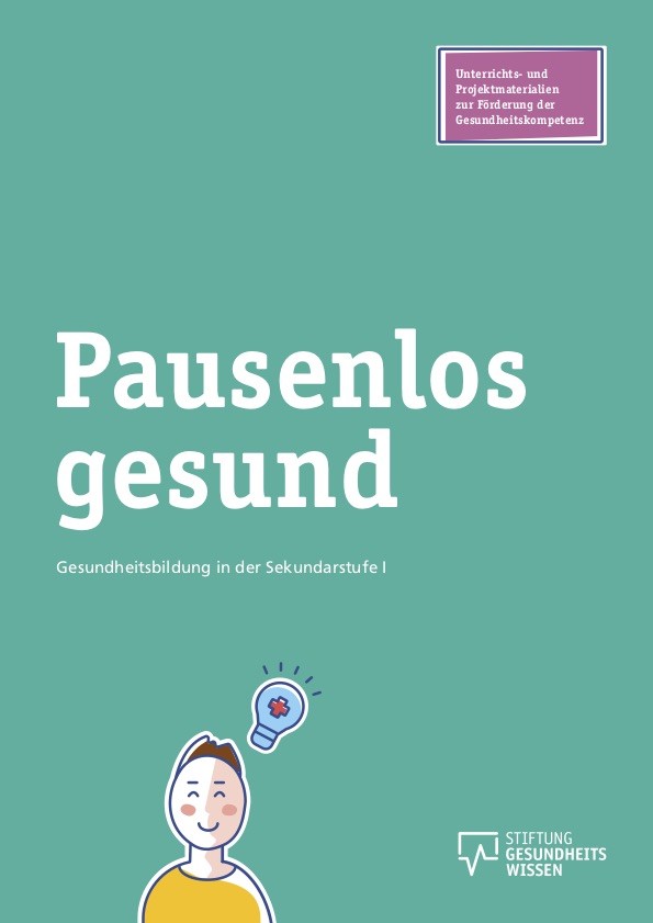 Grafik des Unterrichtsmaterials Pausenlos gesund