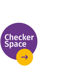 Button zum Checker-Space