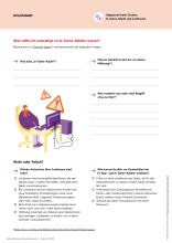 Arbeitsblatt: Abgezockt beim Zocken (mit Lösung)