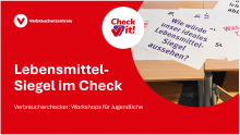 Präsentation Verbraucherchecker: Lebensmittel-Siegel im Check (PPT)