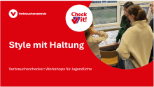 Präsentation Verbraucherchecker: Style mit Haltung (PPT)