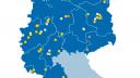 Landkarte mit den Verbraucherschulen 2021