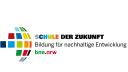 Auf dem Foto ist das Logo der Initiative Schule der Zukunft zu sehen